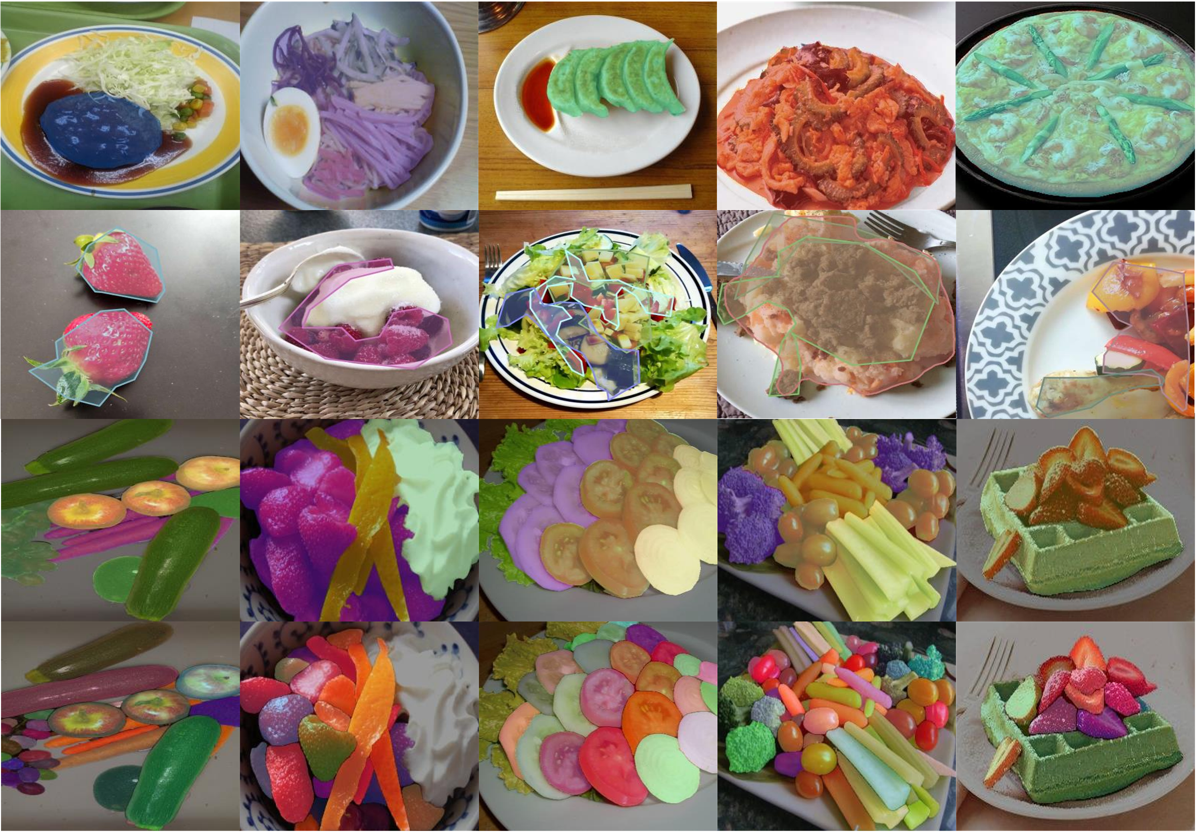 When Segment Anything Model Meets Food Instance Segmentation